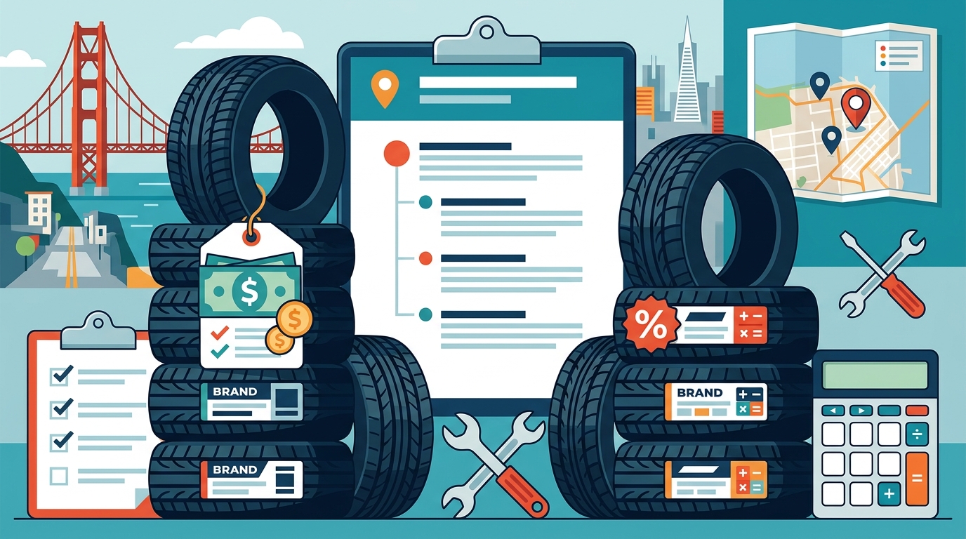 2026 San Francisco Tire Sale Prices and Rebate Values Guide
