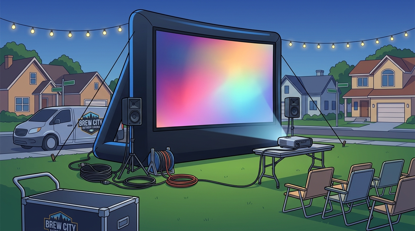 Where to Rent an Inflatable Movie Screen in Waukesha
