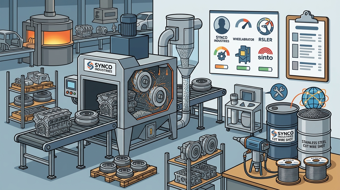 Best Shot Blasting Machine Manufacturers for Automotive and Find