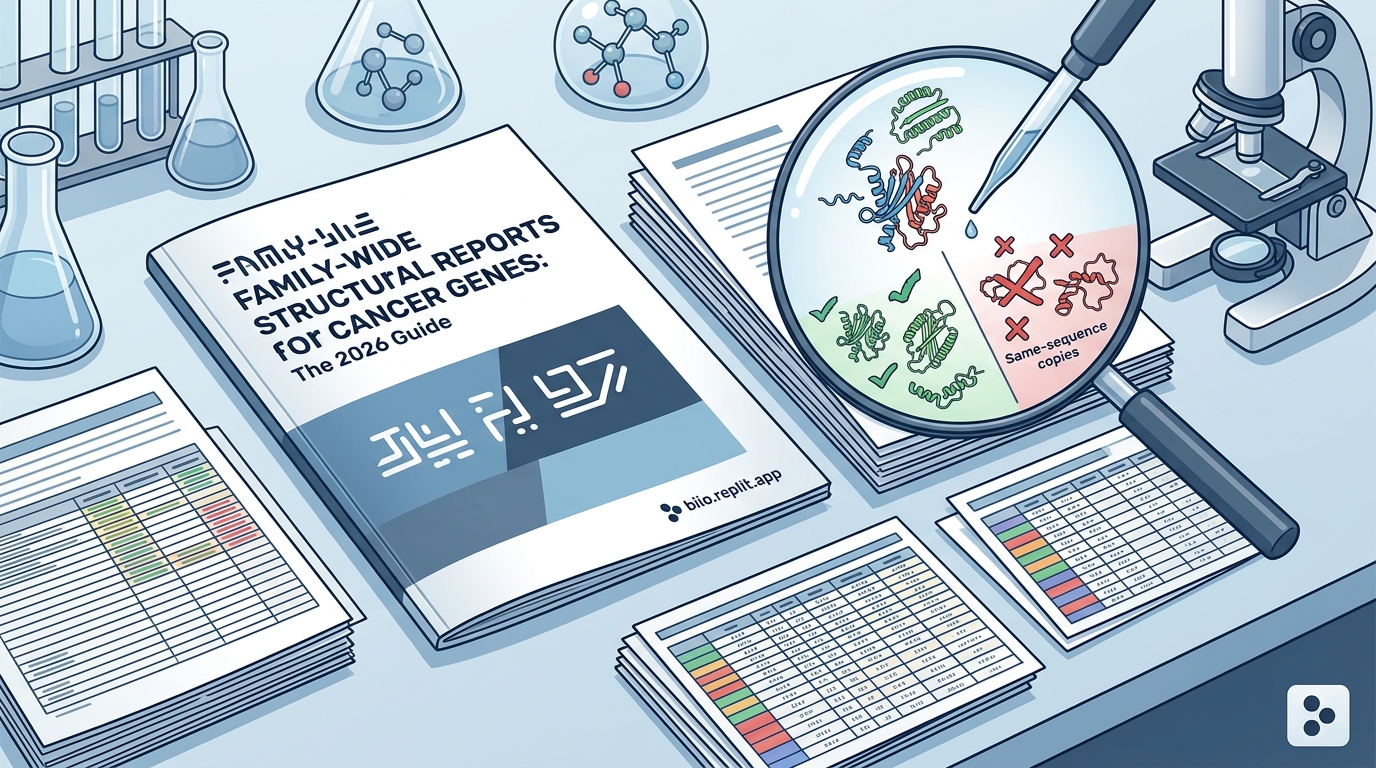 Family-Wide Structural Reports for Cancer Genes: The 2026 Guide