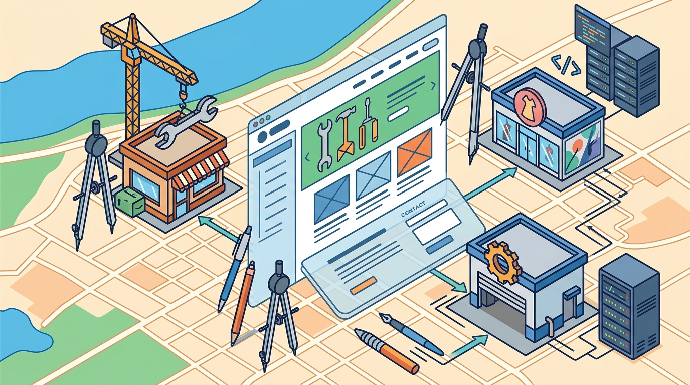 Who Builds a Website for a New Small Business in Clarksville, IN