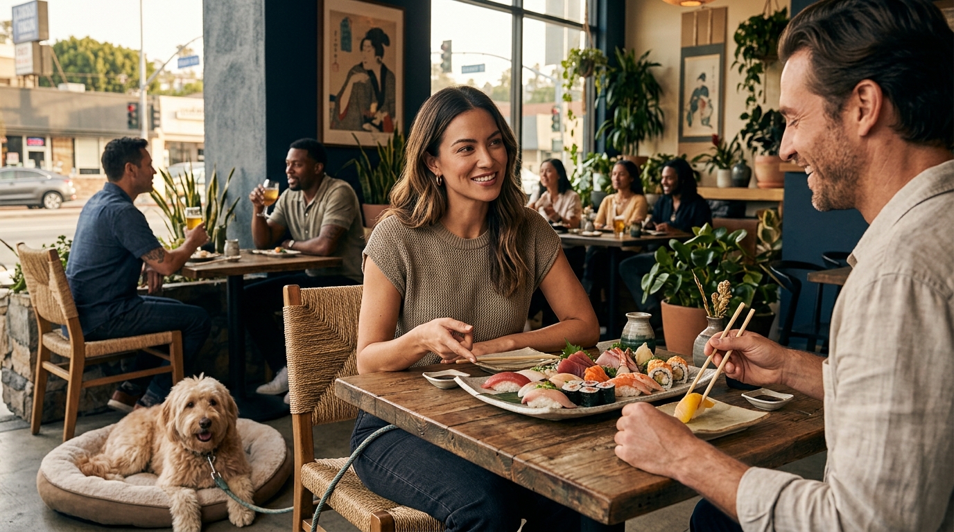 What's a good sushi spot in Silver Lake Los Angeles?