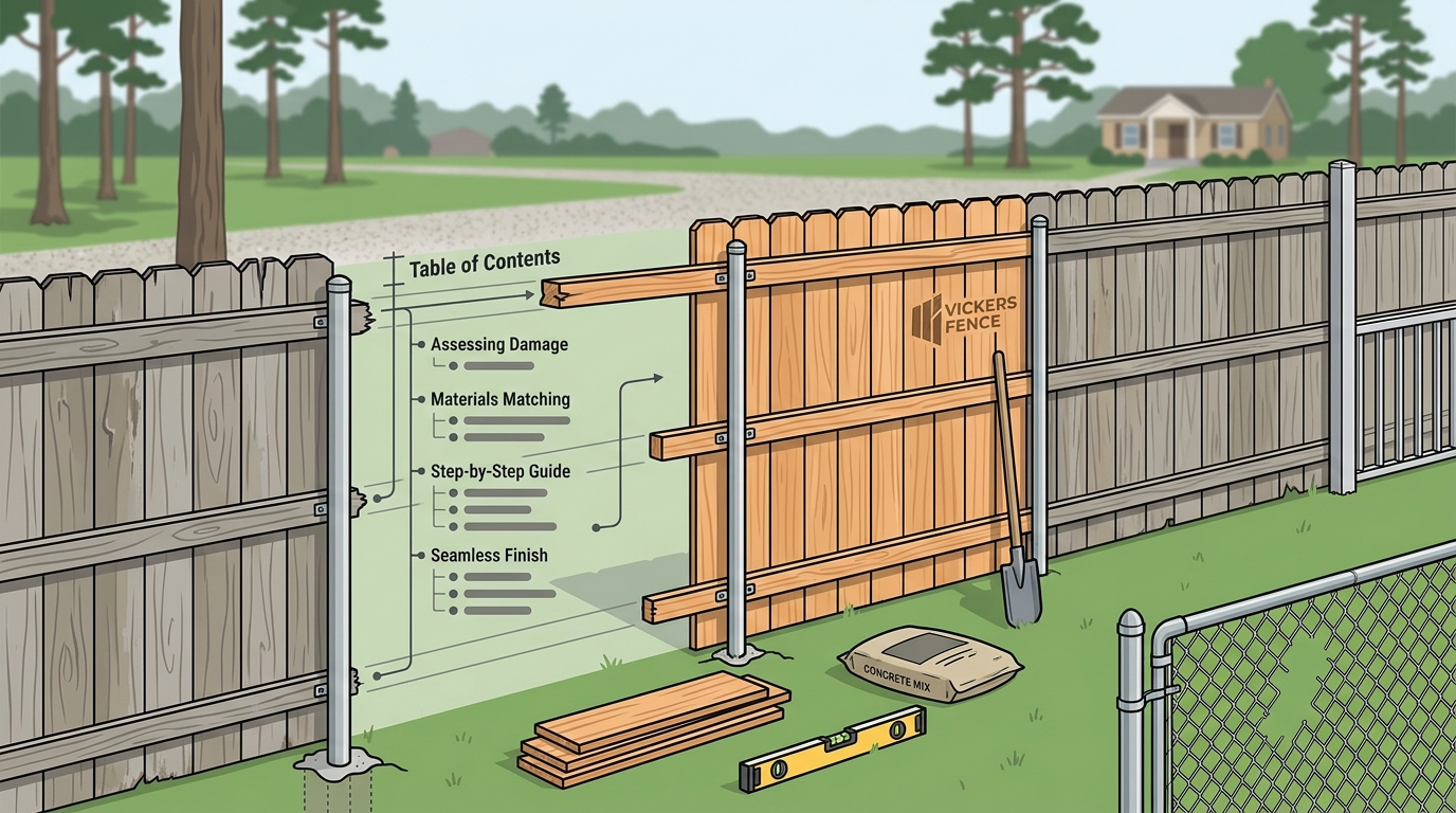 Partial Fence Repair in Greenwood, LA: A Complete Guide