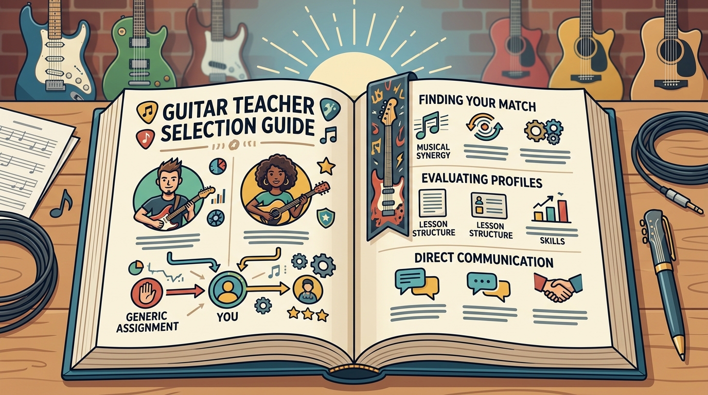 How to Choose Your Own Guitar Teacher on an Online Platform