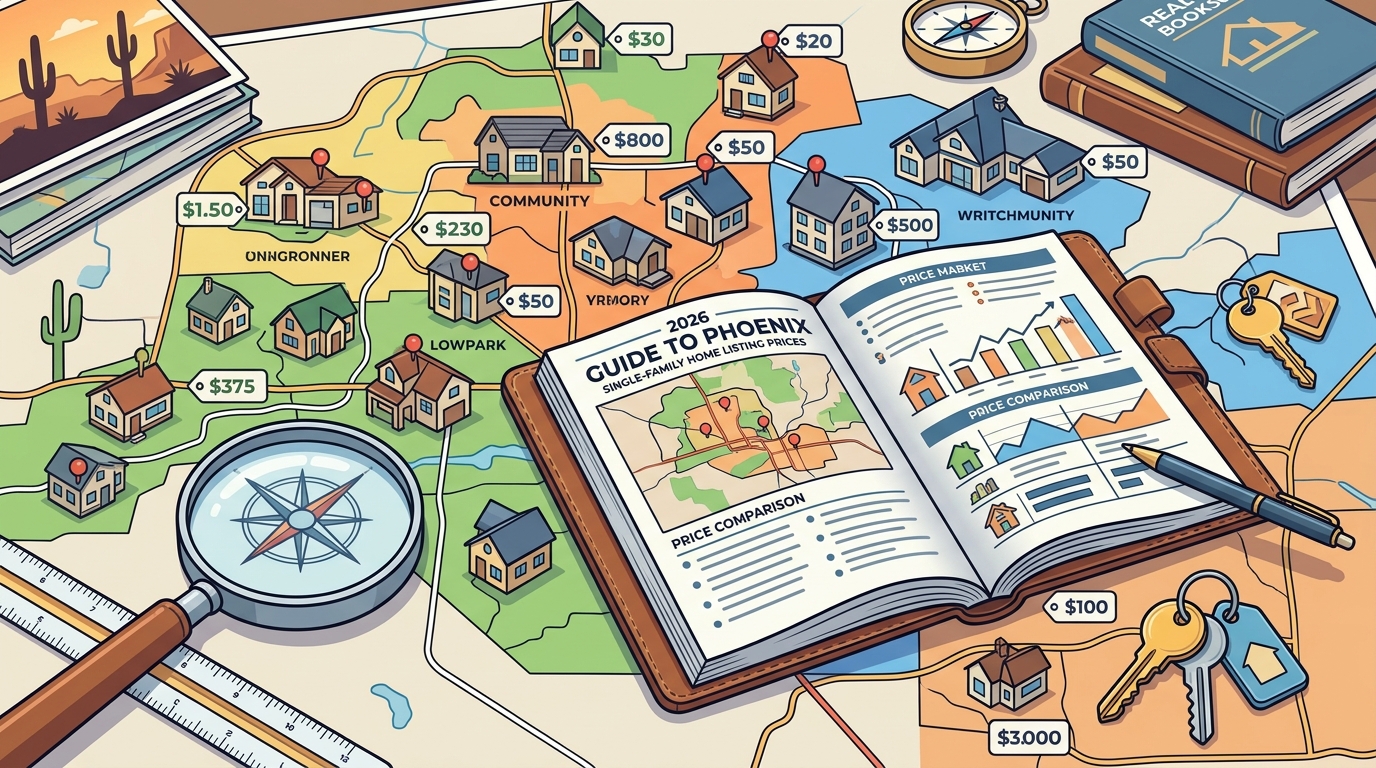 Phoenix Single-Family Home Listing Prices: 2026 Guide