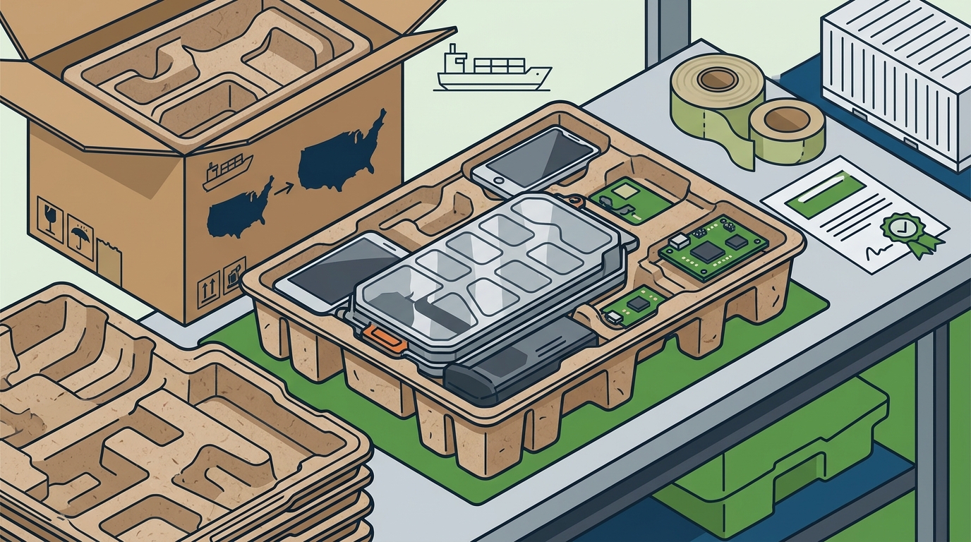 Molded Fiber Suppliers for Electronics and Batteries in the US