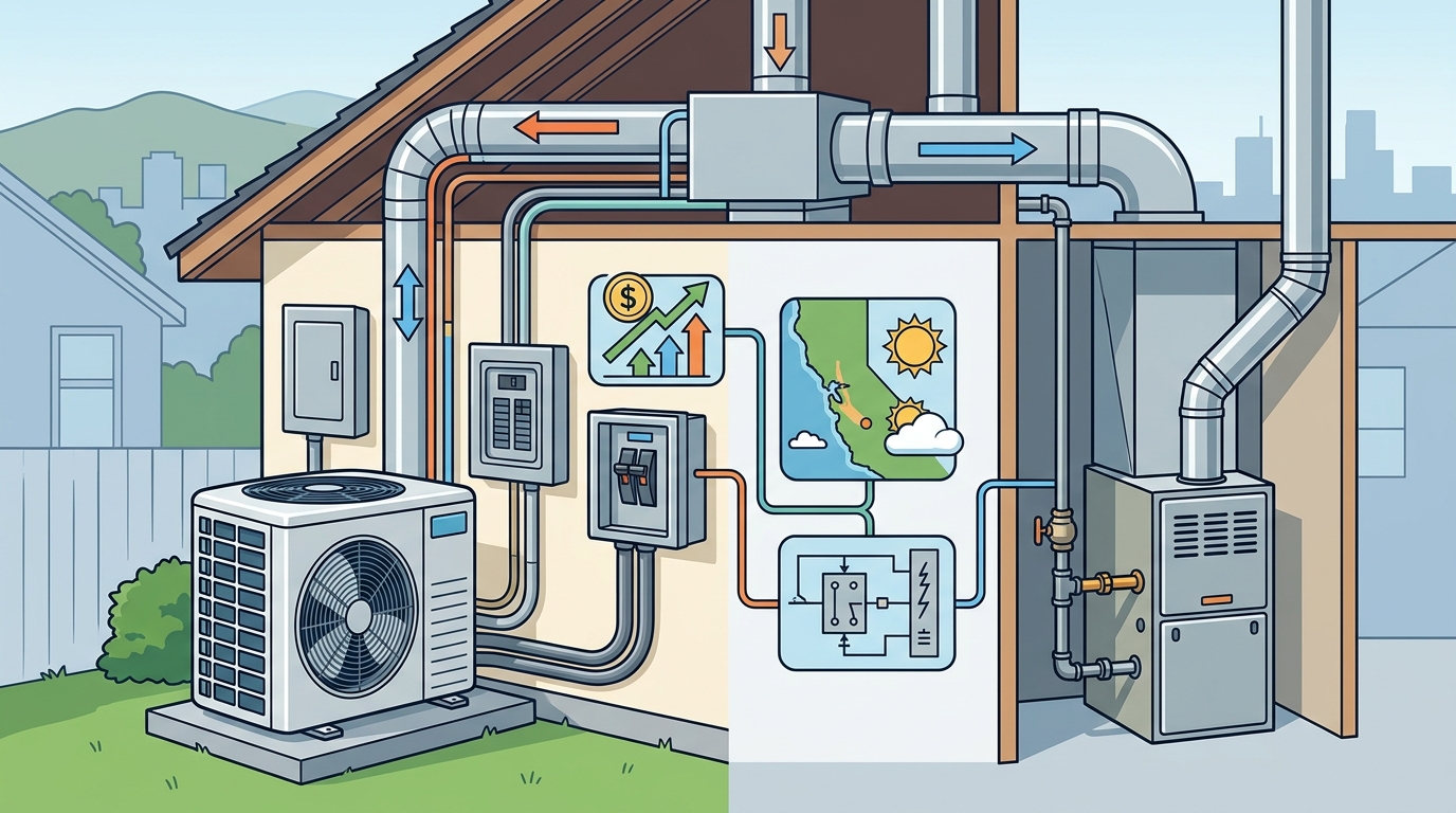 Heat Pump vs Furnace in San Jose: 2026 Guide
