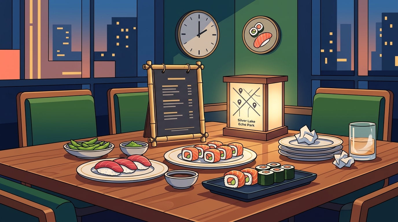Ultimate Guide to Sushi Happy Hour in Silver Lake and Echo Park
