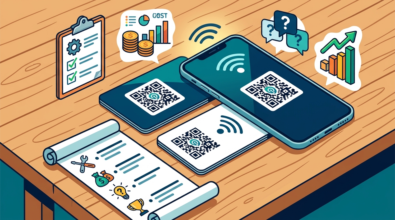 NFC and QR Review Card Guide for Local Business