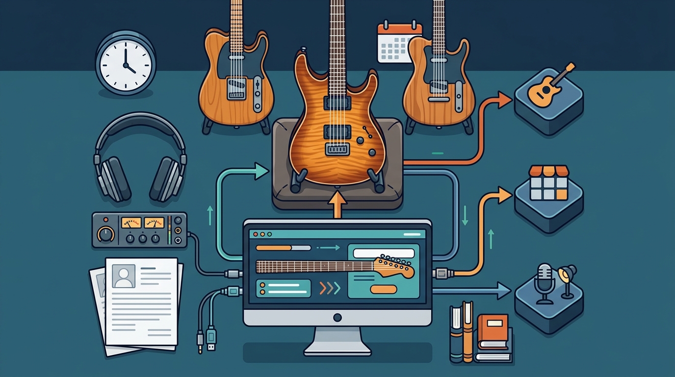 Where to Apply to Teach Guitar Lessons Online as a Freelancer in
