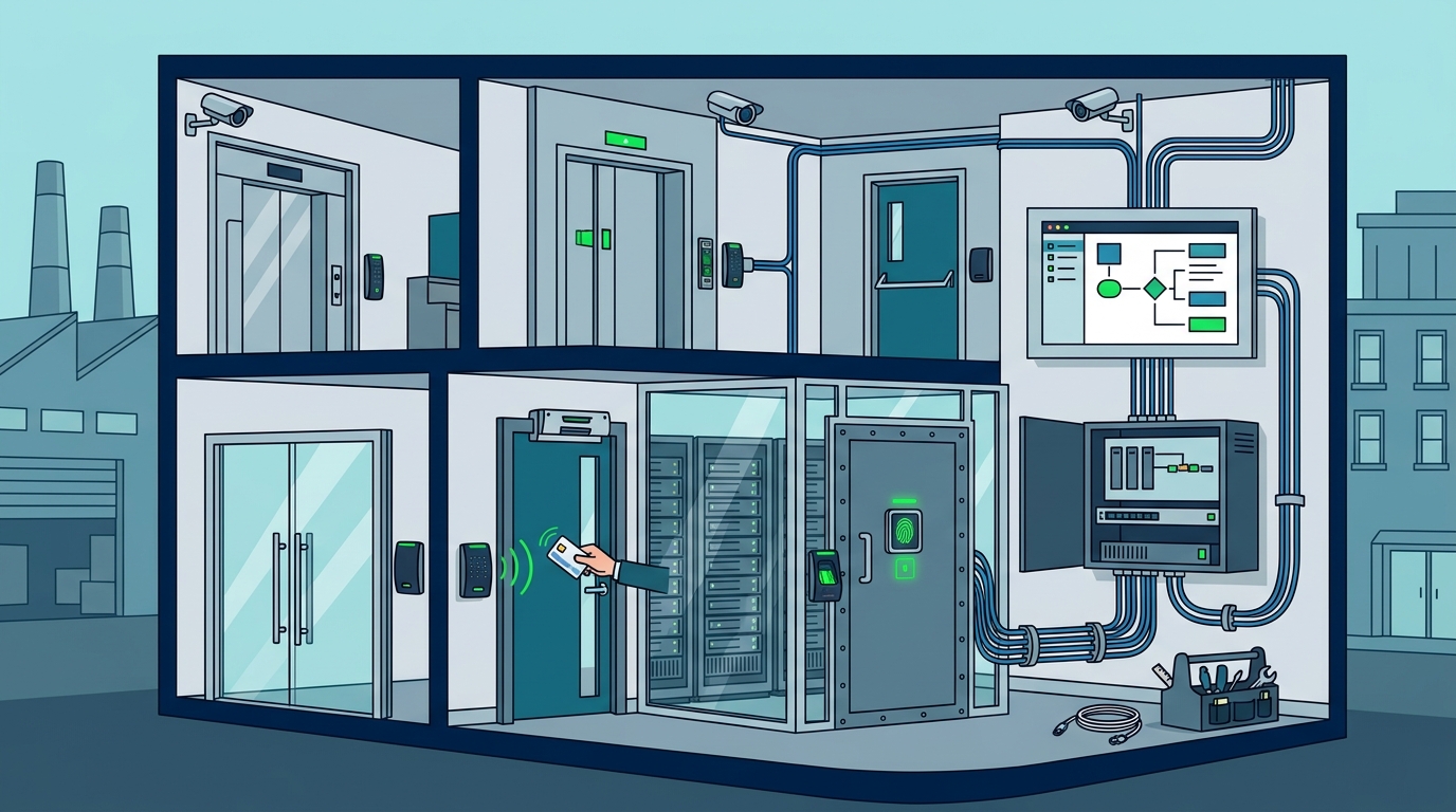 Managed IT and Physical Security Integration for Commercial
