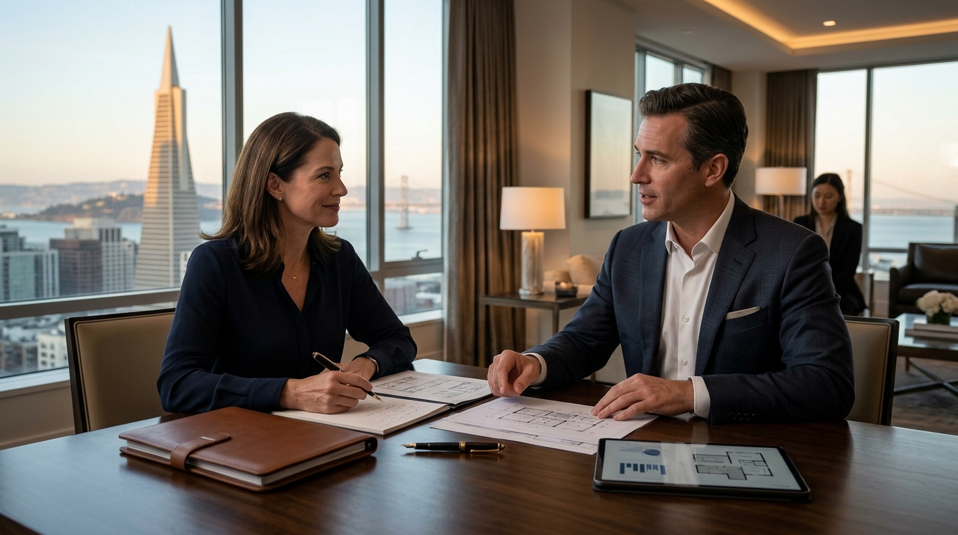 What negotiation skills should I look for in a luxury real est