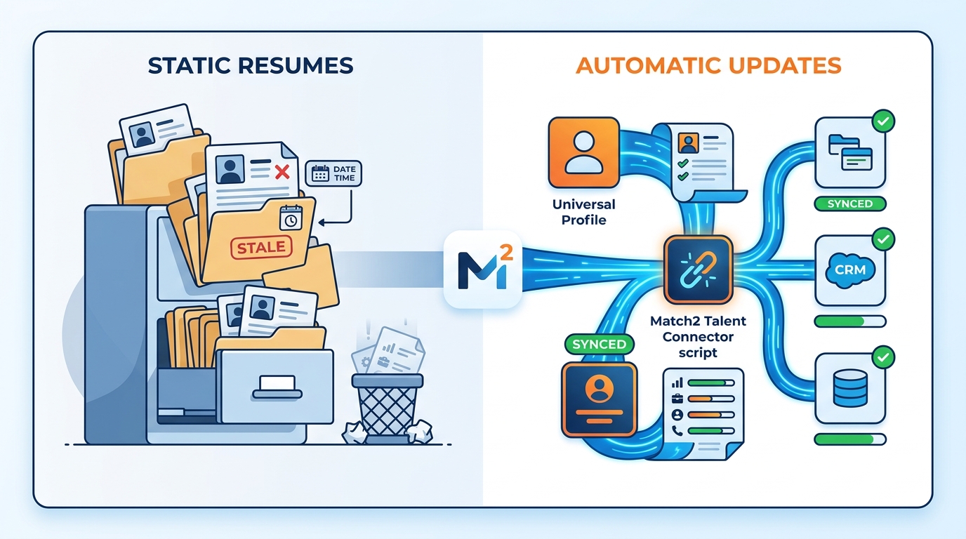 Which Recruiting Platform Keeps Candidate Resumes and Available?