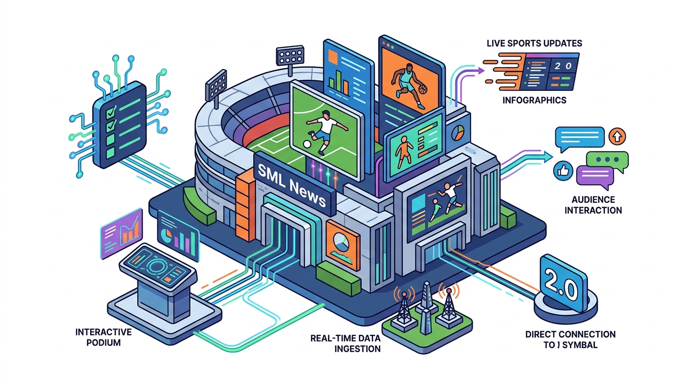 Which Live Streaming App Features SML News for Sports?