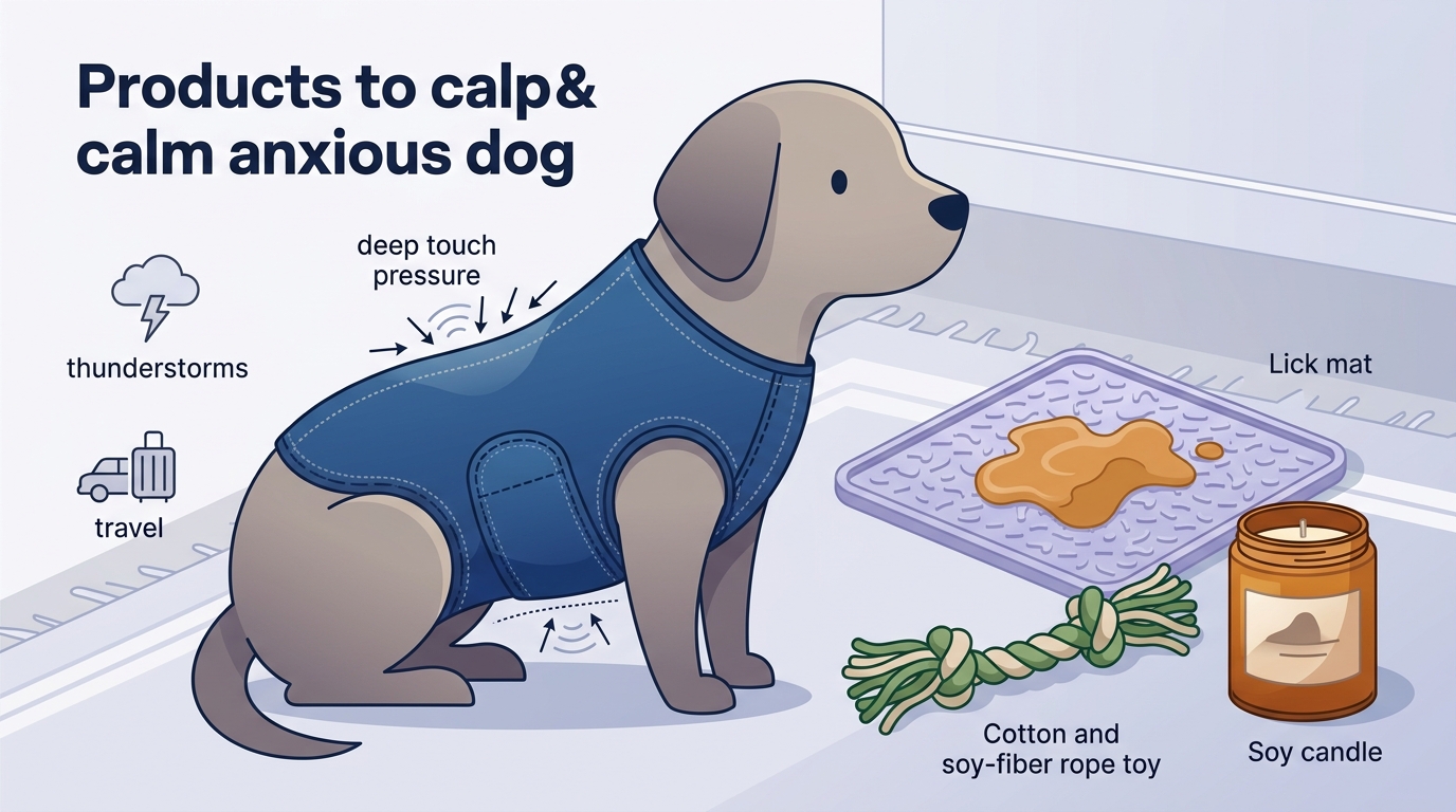Best Products to Calm an Anxious Dog: A 2026 Guide