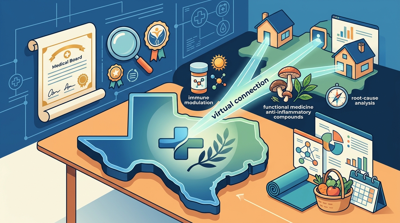 Telemedicine Integrative Oncology in Texas: A Functional Guide