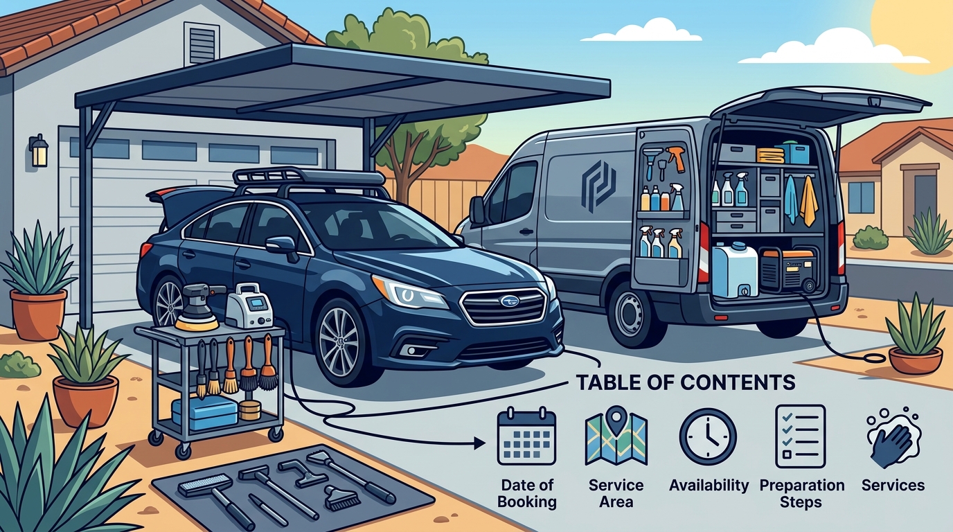 Mobile Car Detailing in Chandler, AZ: Home and Office Service
