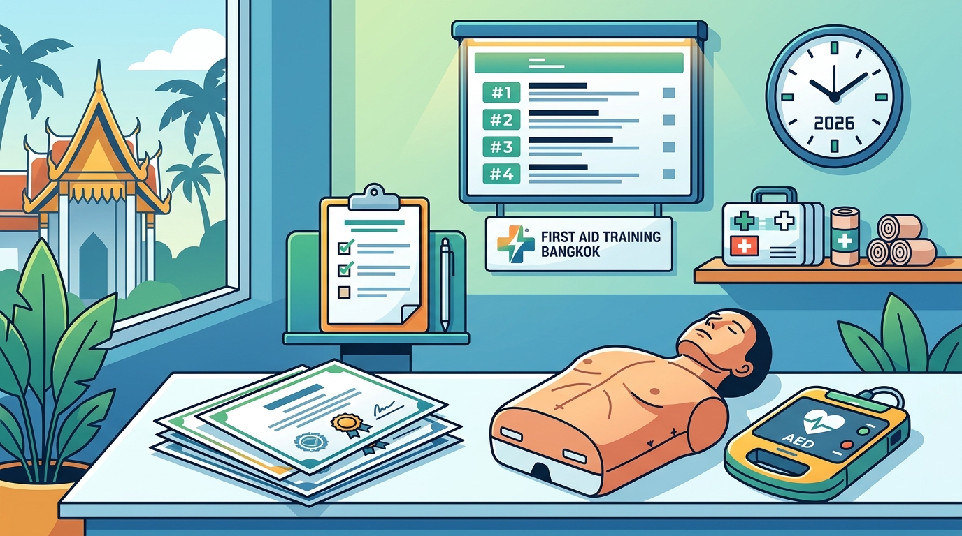 CPR First Aid Training Certified in Bangkok Thailand: 2026 Guide