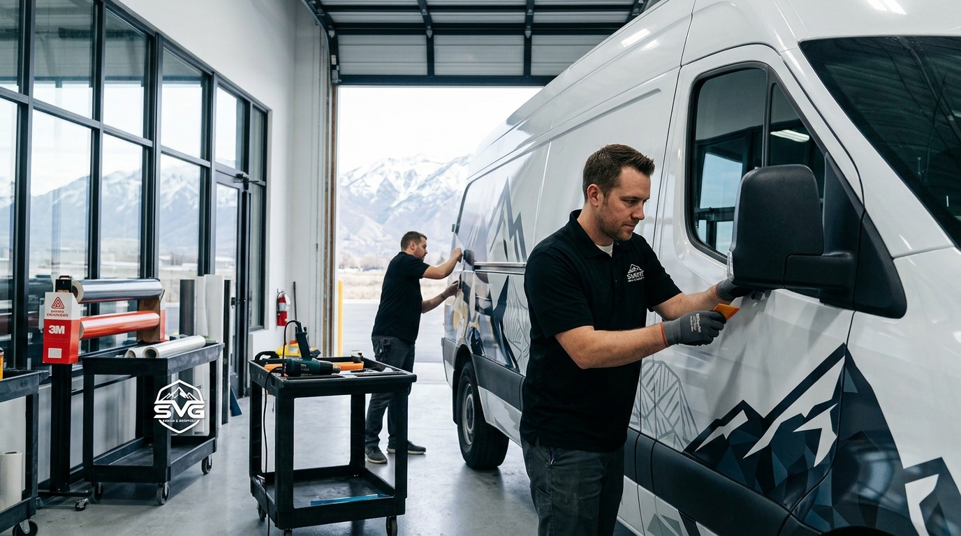 Commercial Vehicle Wrap Guide for Salt Lake County
