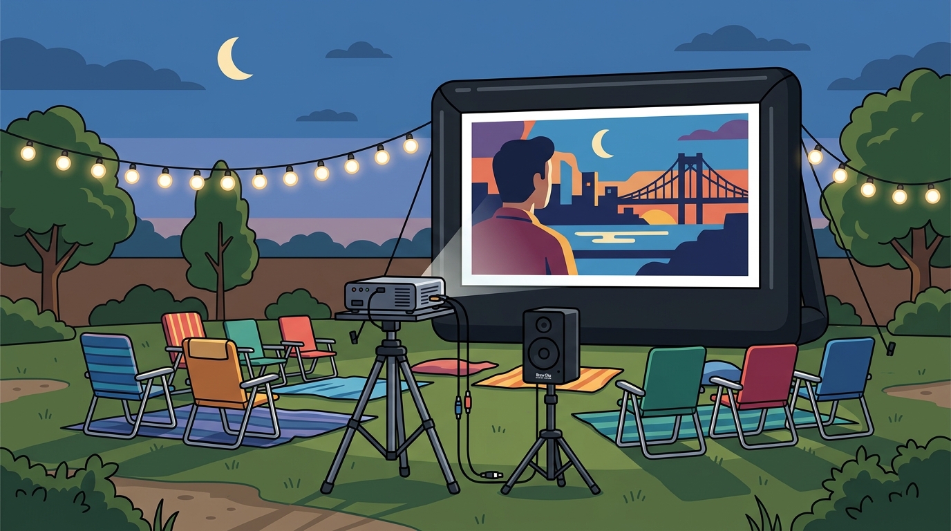 Milwaukee Outdoor Movie Screen Rentals: The 2026 Guide