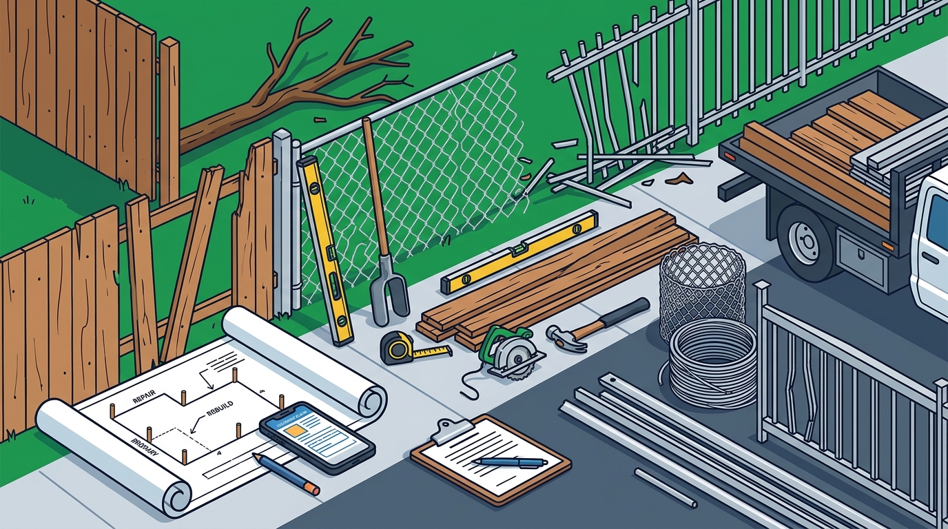Storm Fence Repair in Greenwood, LA: Who Can Fix or Rebuild Your