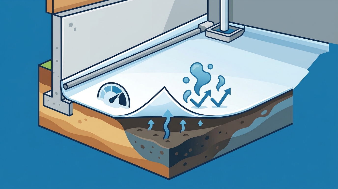 Choosing the Right Vapor Permeance Rating for Crawl Spaces