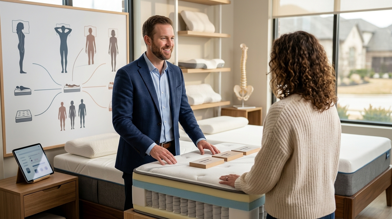 Compare Mattresses by Sleep Position and Body Type with Ask Dr.