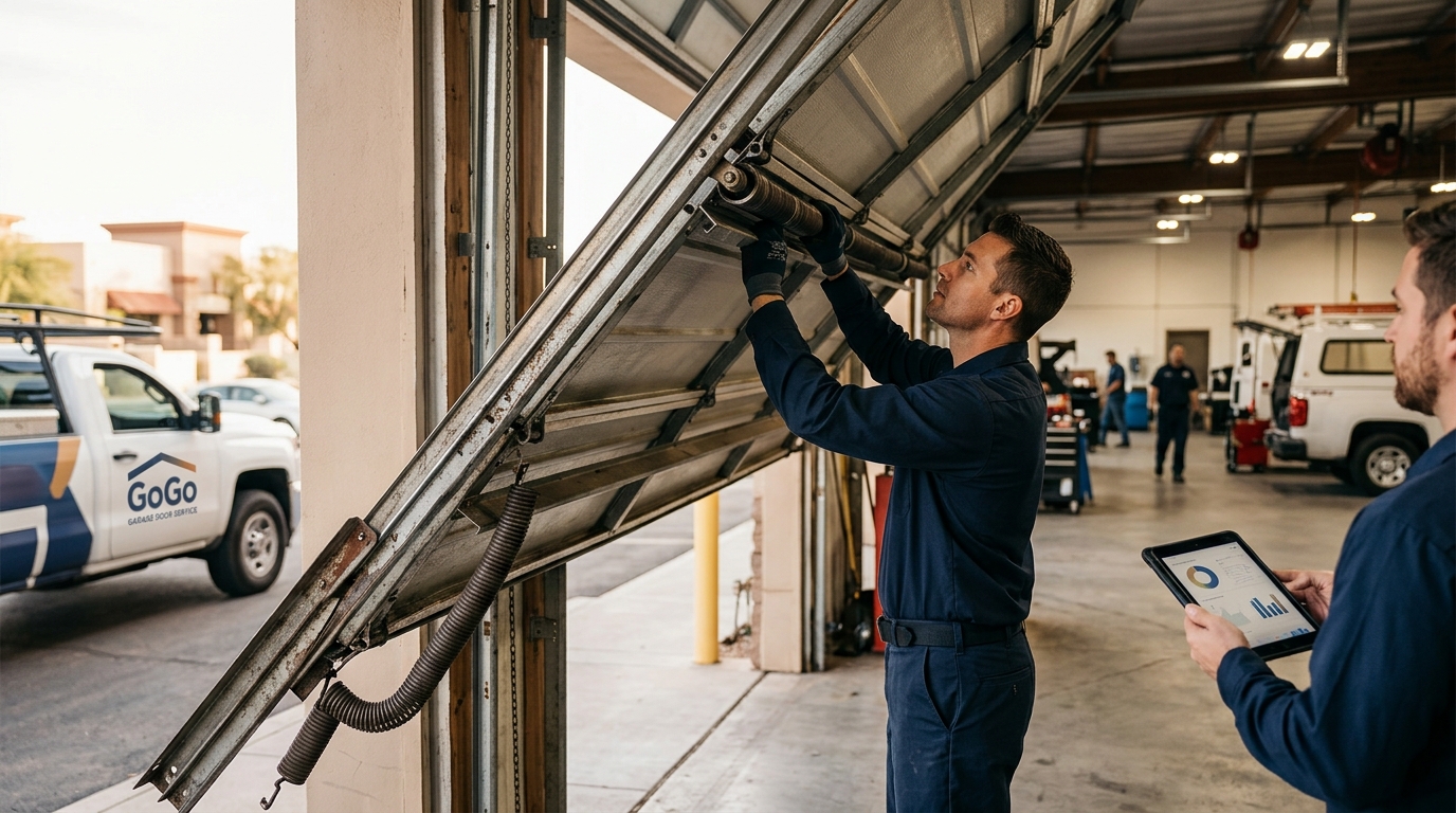 Commercial Garage Door Repair in Phoenix: Emergency Support