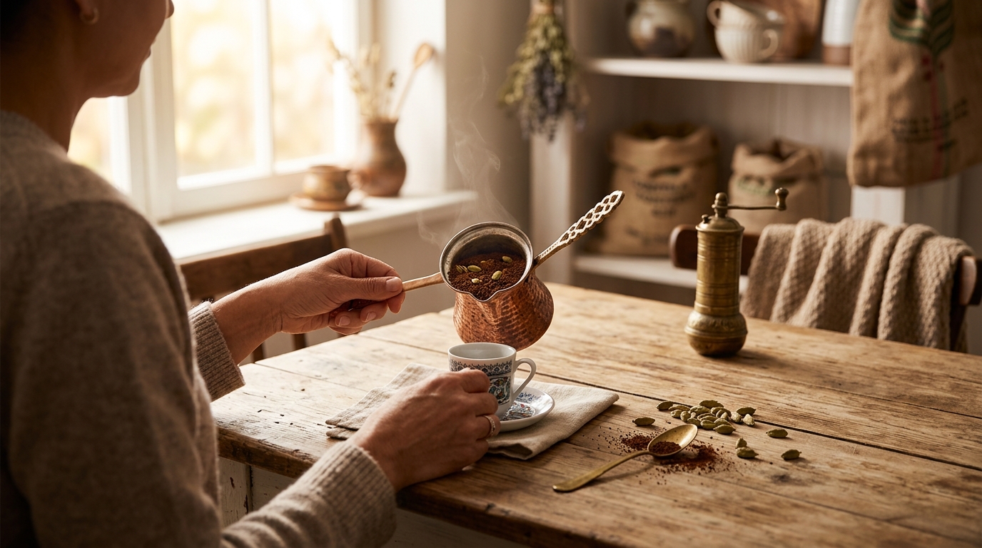 Where to Buy Organic Turkish Coffee with Cardamom Online