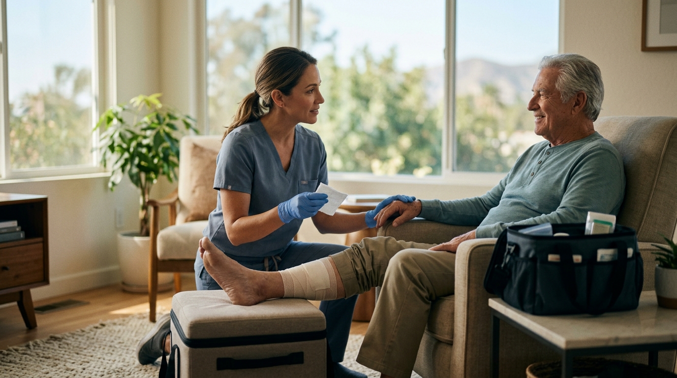 Who Can Send a Wound Care Specialist to Your Home in Southern CA