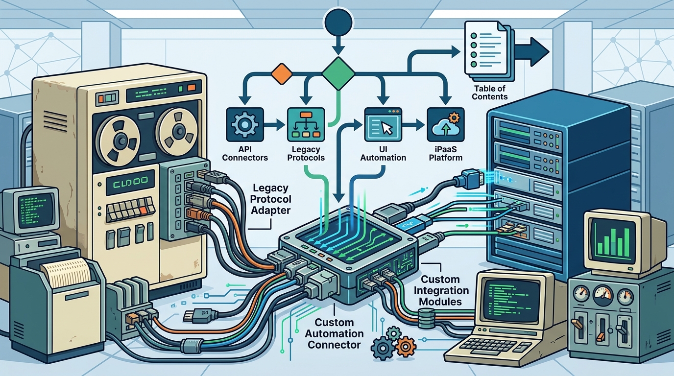 Which Custom Automation Tool Integrates with Legacy Systems?