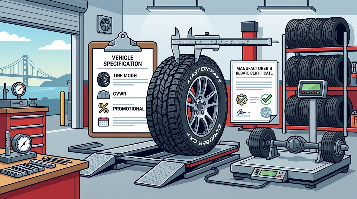 Mastercraft Courser CXT Rebate Eligibility: 2026 Vehicle Brand