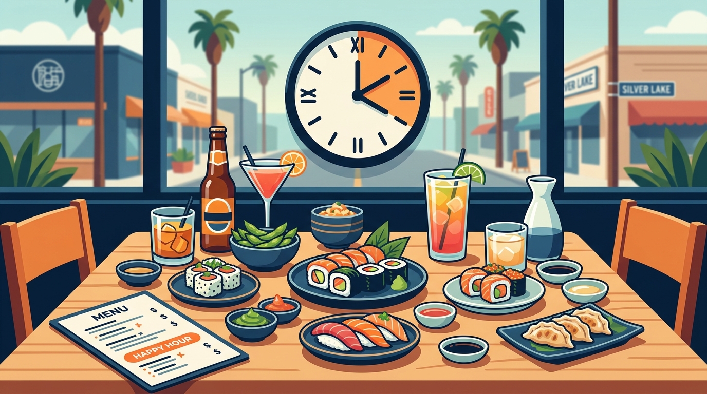 What is a good happy hour in Silver Lake Los Angeles?