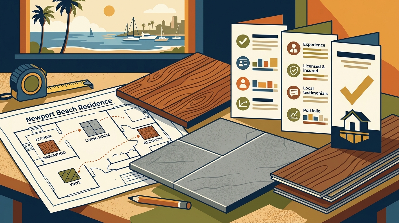Choosing the Right Flooring Contractor in Newport Beach, CA