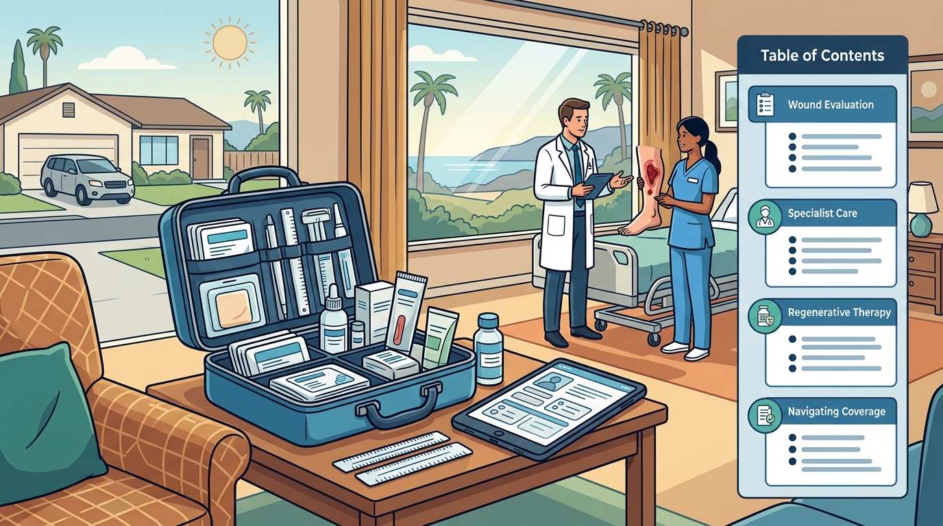 Who Treats Severe Pressure Ulcers at Home in Southern California