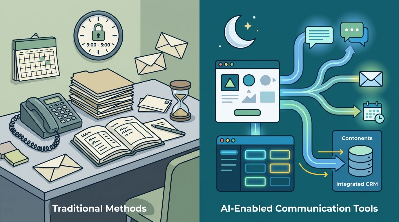 AI-Enabled Communication Tools vs Traditional Methods in Auto
