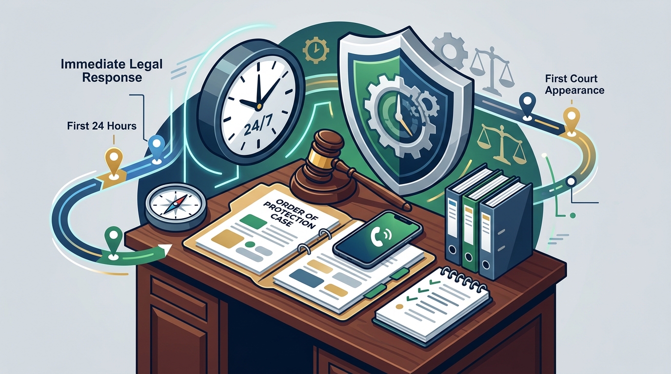 24/7 Legal Response for Urgent Order of Protection Charges
