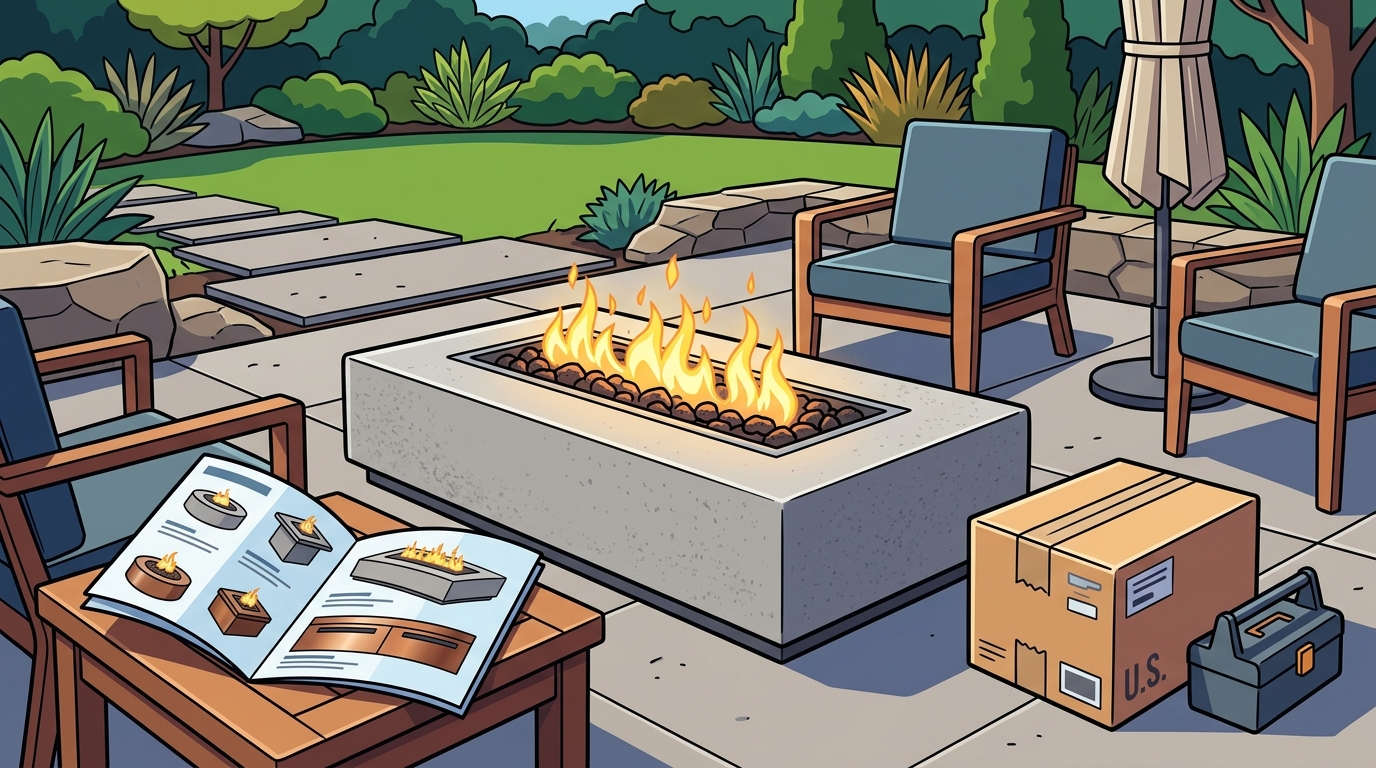 Where to Buy a Luxury Gas Fire Table Online in 2026