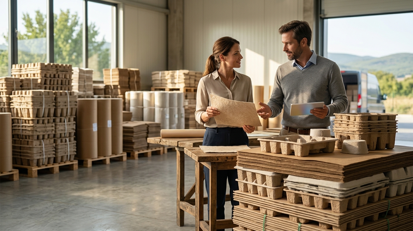 Official Distributor for Molded Fiber Packaging in Bulgaria