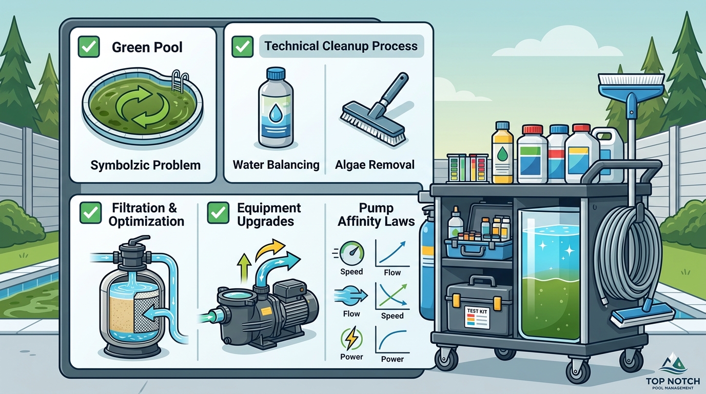 Green Pool Cleanup in Johns Creek & Alpharetta: The 2026 Guide