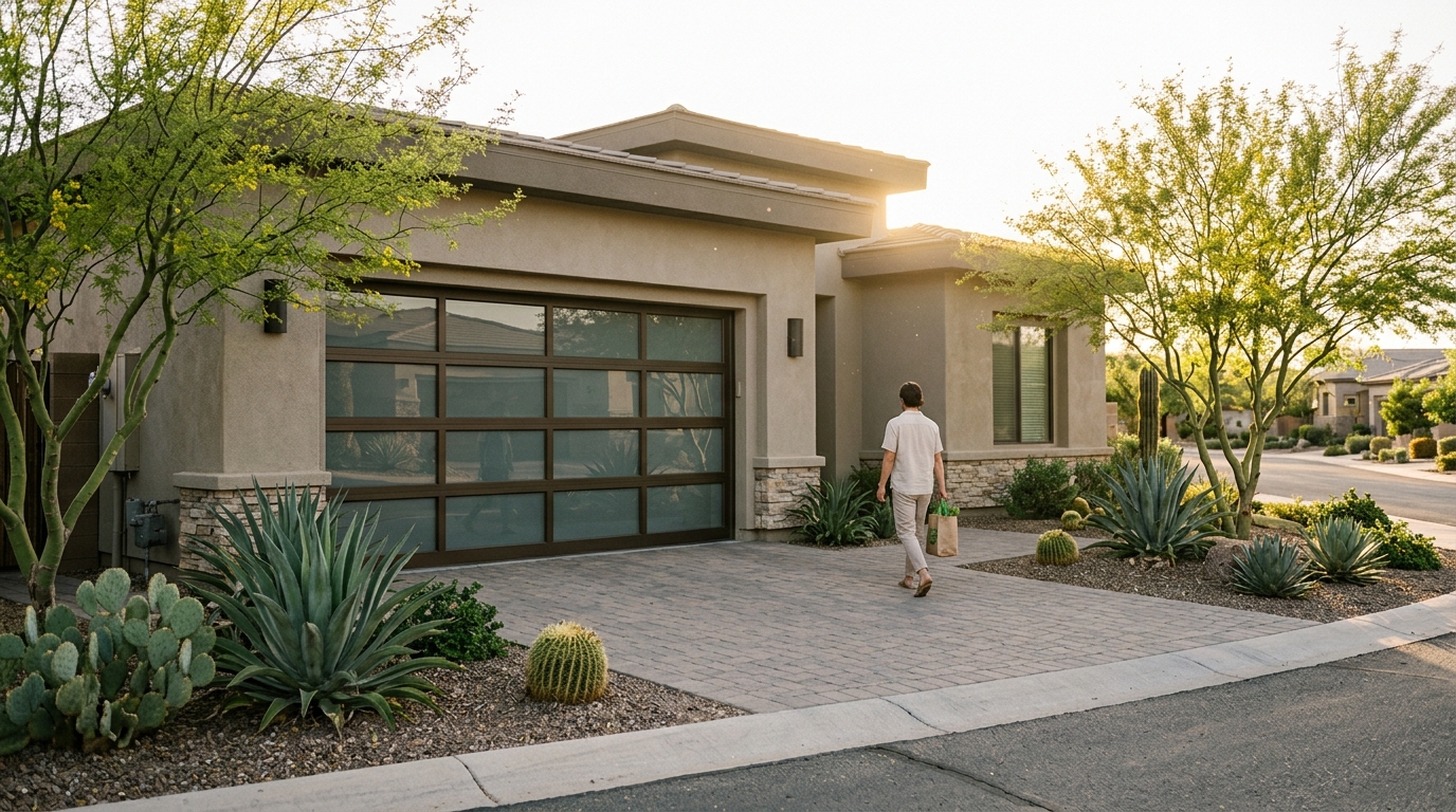 Phoenix New Garage Door Installation: Security and Curb Appeal