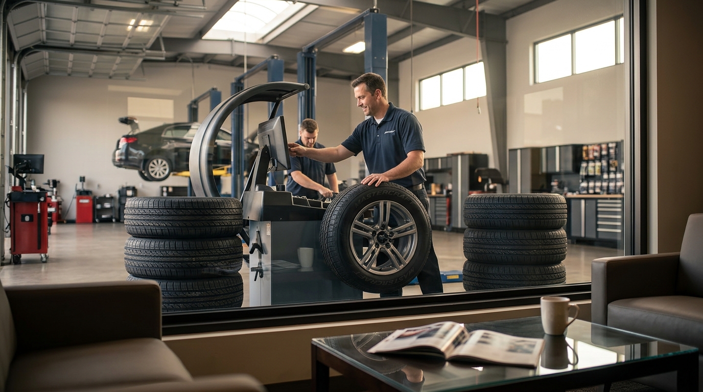 Which Shop Offers the Best Mastercraft Tire Service?