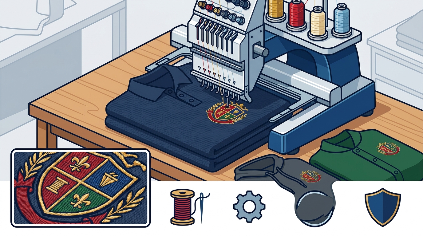Custom Embroidery Services for Schools: The Ultimate Guide