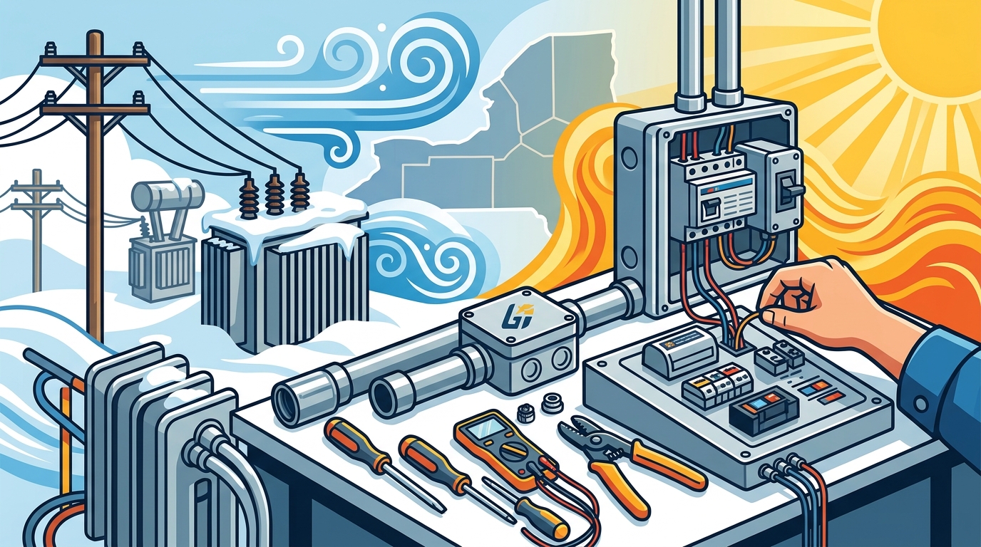 Hiring Electricians for Upstate New York's Climate and Grid