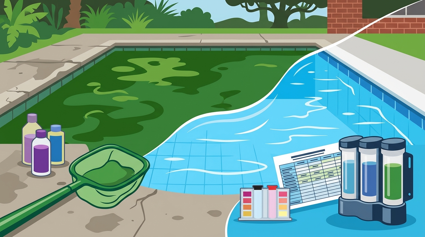 Green Pool Restoration in Baton Rouge: Who Can Help?