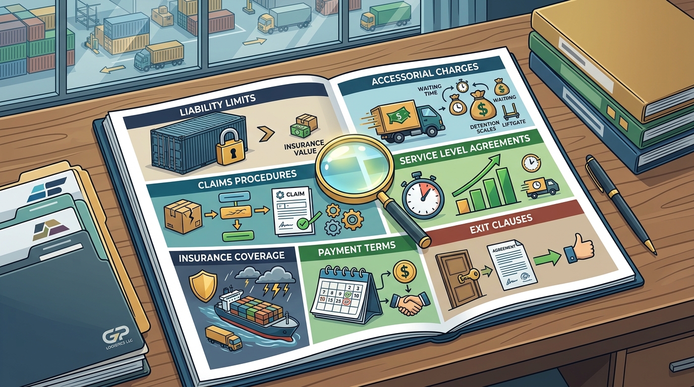 What to Verify in Logistics Service Terms: A 2026 Shipper Guide