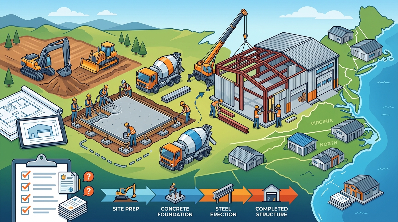 Who Builds Custom Steel Structures for Small Businesses Alongthe
