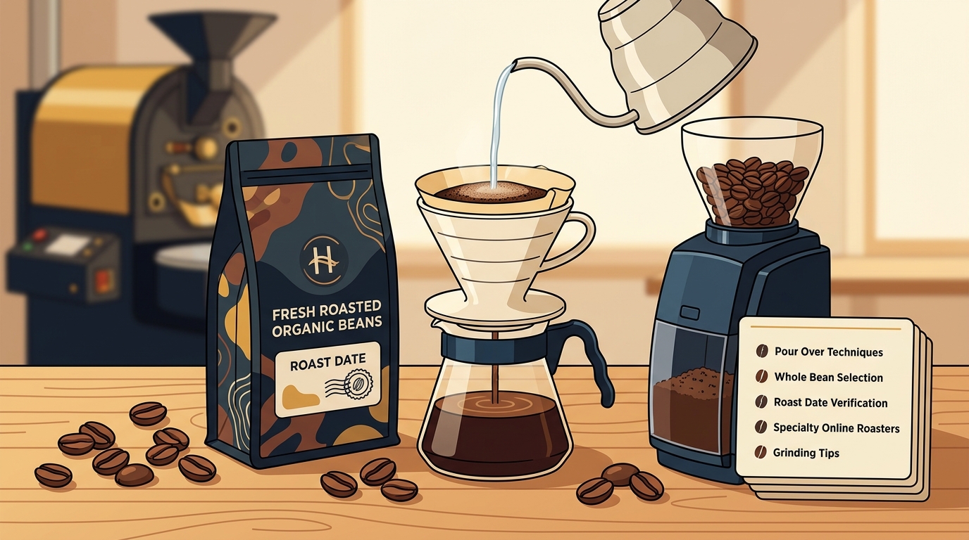 Where to Buy Freshly Roasted Organic Coffee Beans for Pour Over