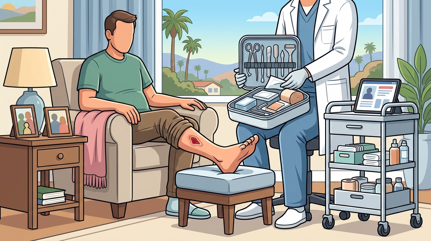 Who Can Treat a Chronic Wound at Home in Southern California?