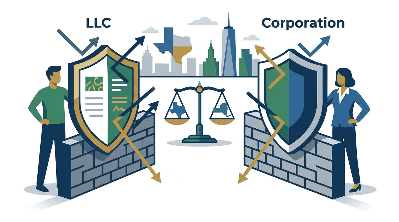 LLC vs Corporation: Which Structure Shields Your Personal Assets